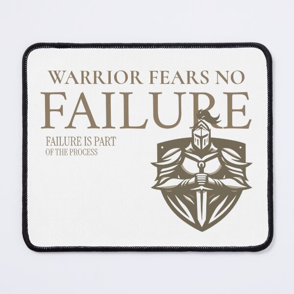 Item preview, Warrior Fears no Failure - Fearless Gym Discipline designed and sold by Superiors-s.