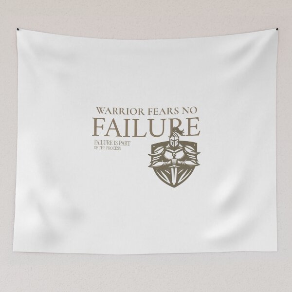 Item preview, Warrior Fears no Failure - Fearless Gym Discipline designed and sold by Superiors-s.