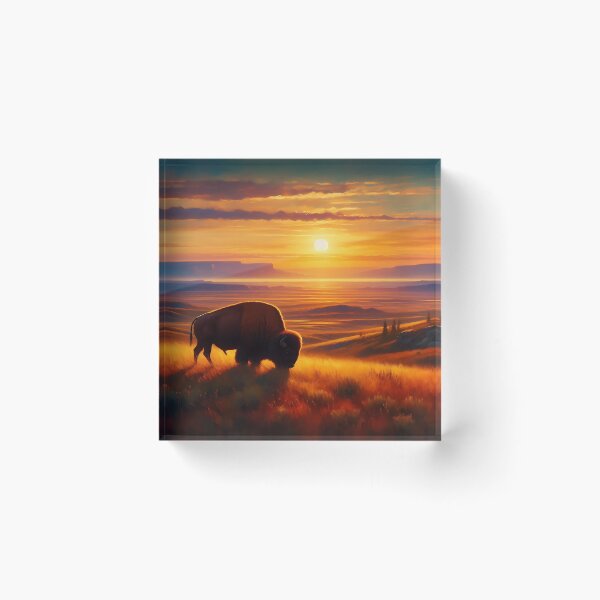 Item preview, Bison Art #6 | Buffalo Bison Lovers designed and sold by ksgraphics222.