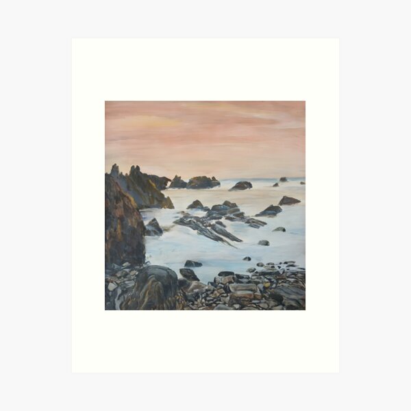 Item preview, The rugged heart of the coast designed and sold by ChristelsArtGallery.