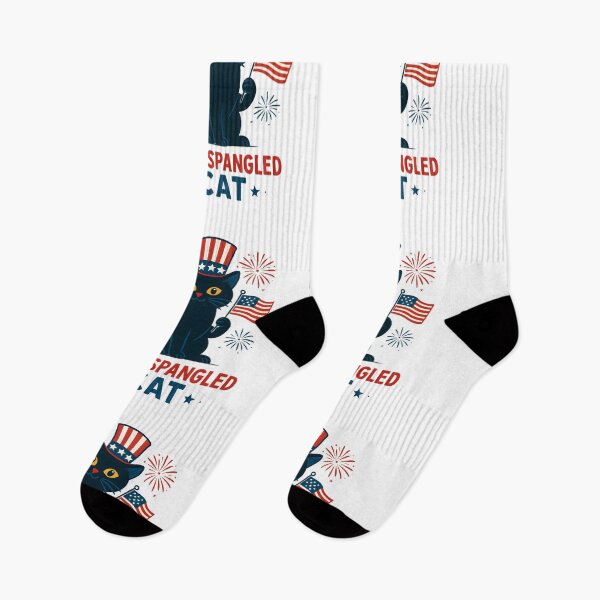 Item preview, American Flag Cat Celebration designed and sold by MatvHelen.