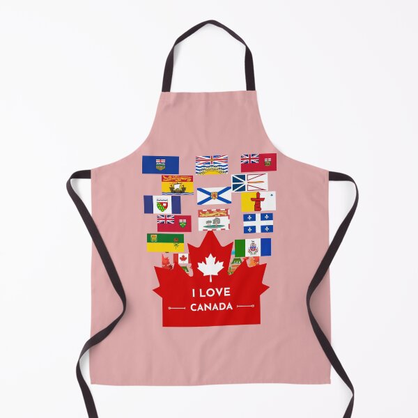 Item preview, I love Canada, province flags designed and sold by Flow Relaxing.