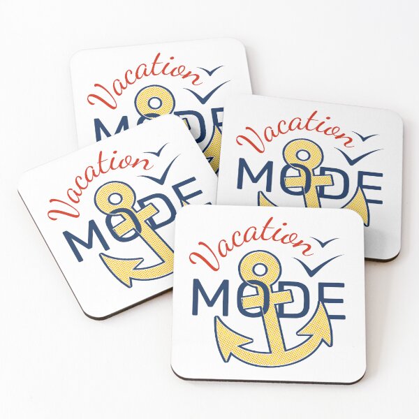 Item preview, Vacation Mode – Retro Anchor Pop Art Design designed and sold by Olhapro.