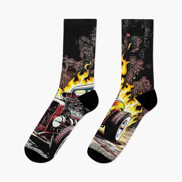 Item preview, Hot Rod! Red burning Lightning designed and sold by Helios Be. Lavsh.