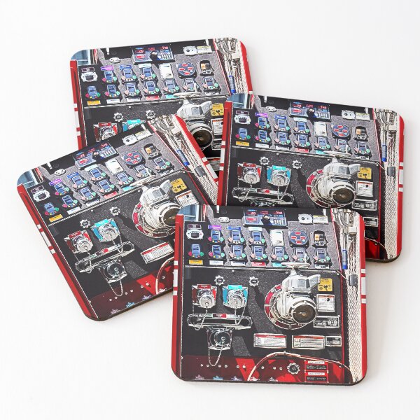 Item preview, Colorful Gauges on Fire Engine designed and sold by Susan Savad.