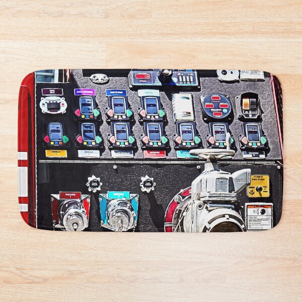 Item preview, Colorful Gauges on Fire Engine designed and sold by Susan Savad.