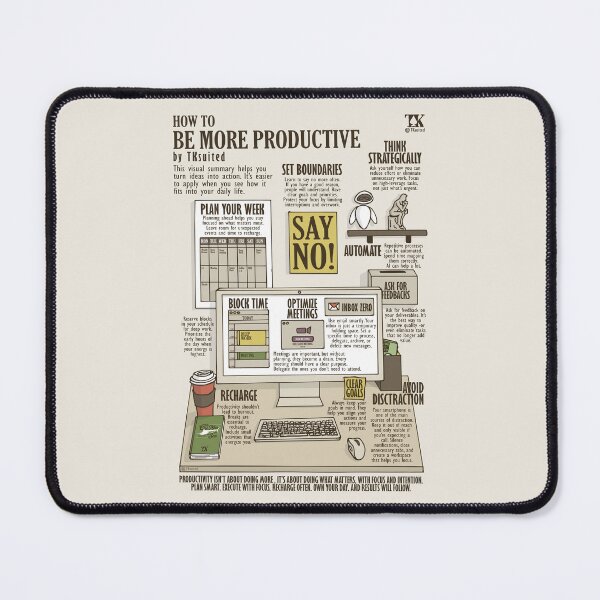 Item preview, How to Be More Productive at Work (TKsuited) designed and sold by TKsuited.