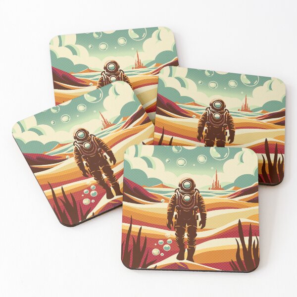 Item preview, Deep Sea Diver Walking Through a Desert designed and sold by Ghost on Toast.