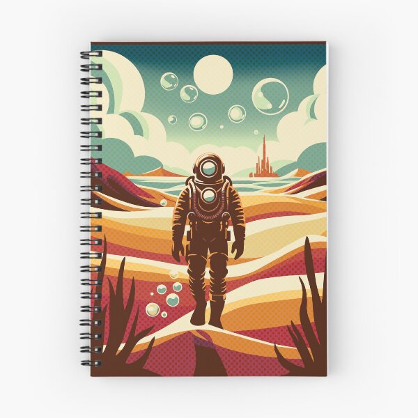 Item preview, Deep Sea Diver Walking Through a Desert designed and sold by Ghost on Toast.