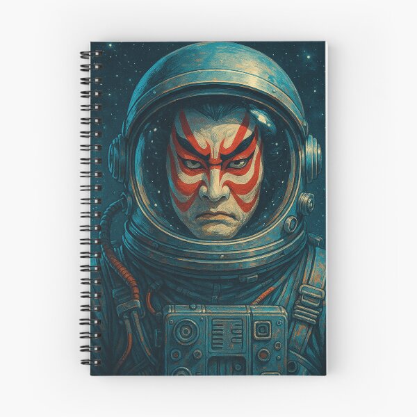 Item preview, Kabuki Astronaut in Deep Space designed and sold by JPN-NOGRAY-SHOP.