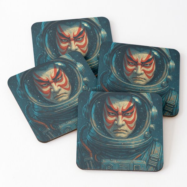 Item preview, Kabuki Astronaut in Deep Space designed and sold by JPN-NOGRAY-SHOP.