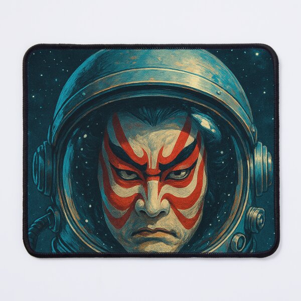 Item preview, Kabuki Astronaut in Deep Space designed and sold by JPN-NOGRAY-SHOP.