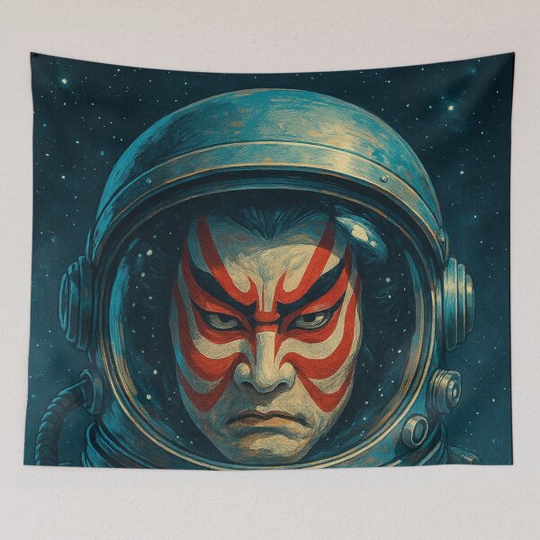 Item preview, Kabuki Astronaut in Deep Space designed and sold by JPN-NOGRAY-SHOP.