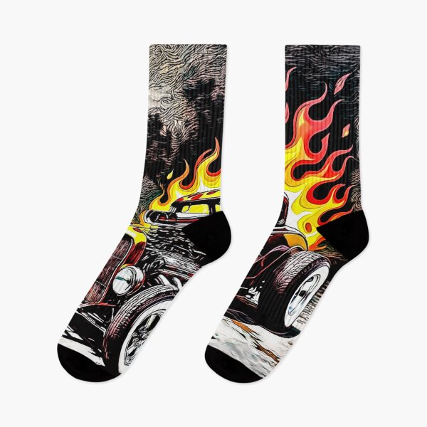 Item preview, Hot Rod! Red burning Lightning#1 designed and sold by Helios Be. Lavsh.