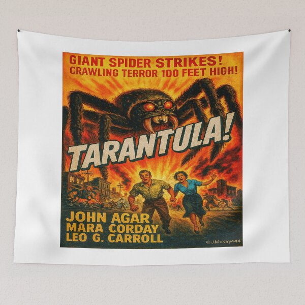 Item preview, "Tarantula! Horror B-Movie Poster" designed and sold by Blackcanvas444.