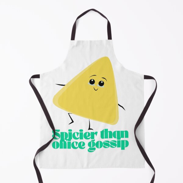 Item preview, Funny Nacho Chip Cartoon | Spicier Than Office Gossip Quote designed and sold by MOTAS FASHION .