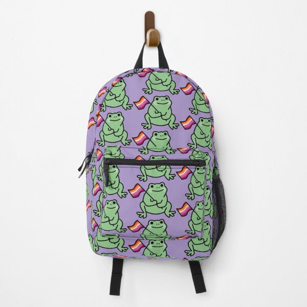 Item preview, Happy pride frog (lesbian) designed and sold by kunstvansab.
