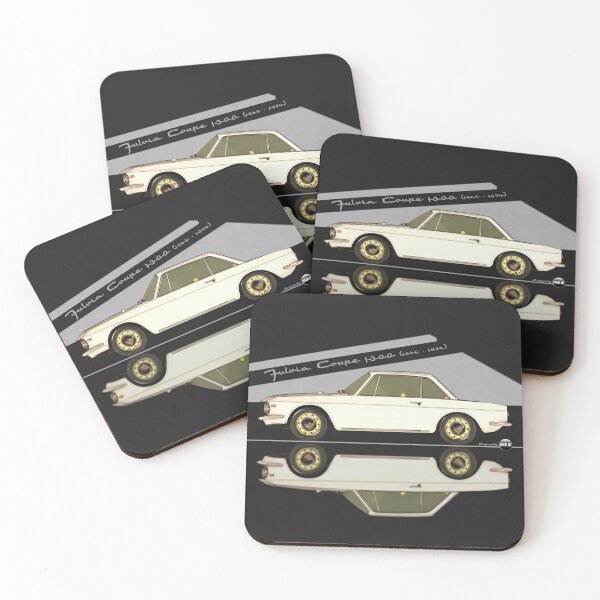 Item preview, Fulvia Coupé 1300 - 1965 -1974 - (Bianco Saratoga) – Rally Roots in Style designed and sold by Azaziel.