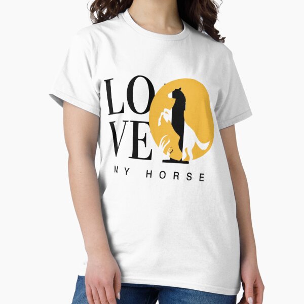 Item preview, I Love My Horse: Equestrian Passion & Horse Lover's Pride designed and sold by MyDesigneStore.