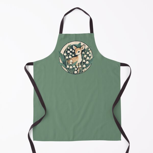 Item preview, Spring Fawn with lily of the Valley designed and sold by FrictionMaxxing.