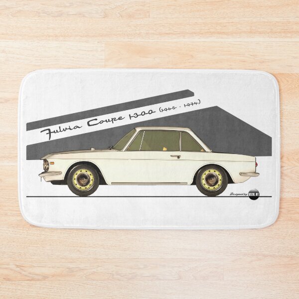 Item preview, Fulvia Coupé 1300 - 1965 -1974 - (Bianco Saratoga) – Rally Roots in Style designed and sold by Azaziel.