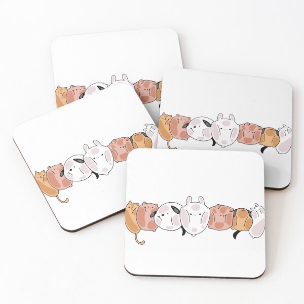 Item preview, Mochi Animal Packed Together designed and sold by shironami.
