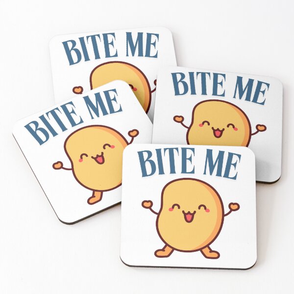 Item preview, Cute Potato Cartoon | Funny “Bite Me” Kawaii Style Design designed and sold by MOTAS FASHION .
