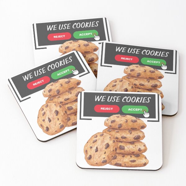 Item preview, Funny Cookie Consent Design | We Use Cookies Graphic designed and sold by MOTAS Graphics .