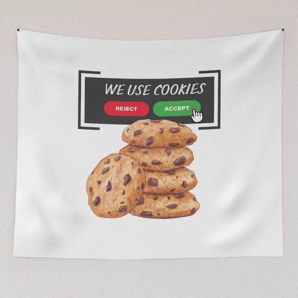 Item preview, Funny Cookie Consent Design | We Use Cookies Graphic designed and sold by MOTAS FASHION .