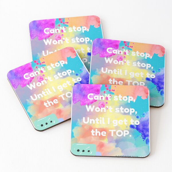 Item preview, Can't Stop Won't Stop designed and sold by Studio 84 Abstract Designs.