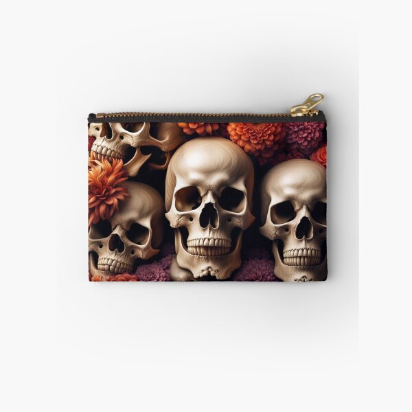 Item preview, Skull and Bloom designed and sold by TheDarkVault.