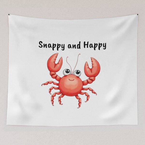 Item preview, Cartoon Cute Red Crab designed and sold by ArtQueen777.