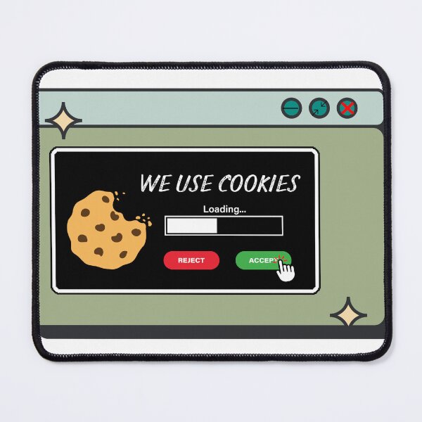 Item preview, Cute Cookie Consent Alert | Funny Browser Pop-Up Meme Design designed and sold by MOTAS FASHION .