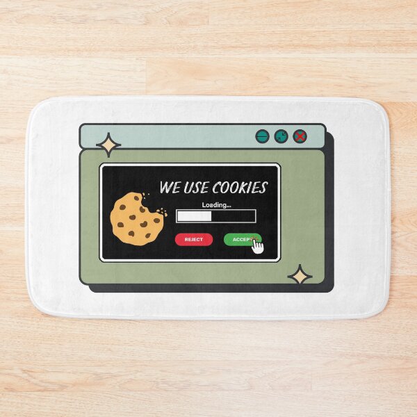 Item preview, Cute Cookie Consent Alert | Funny Browser Pop-Up Meme Design designed and sold by MOTAS FASHION .
