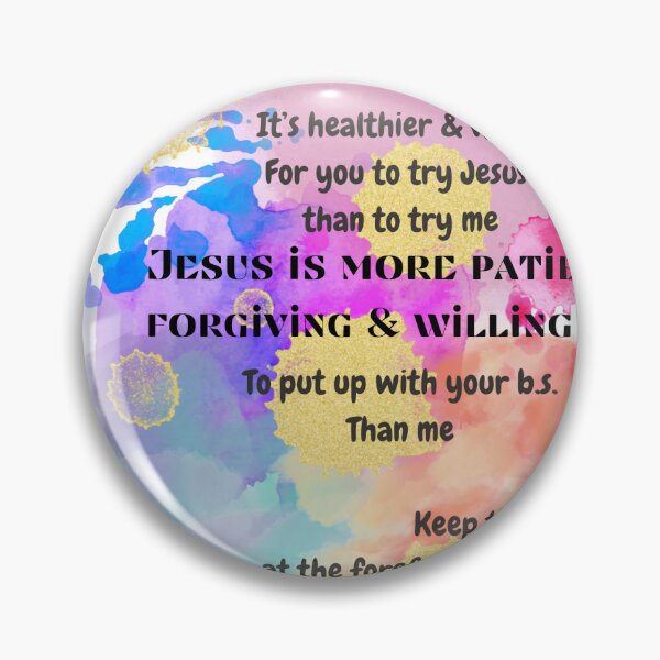 Item preview, Try Jesus designed and sold by Studio 84 Abstract Designs.