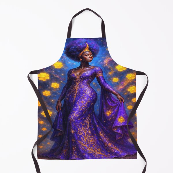Item preview, “Cosmic Royalty: Queen of Bloom” designed and sold by Blackcanvas444.
