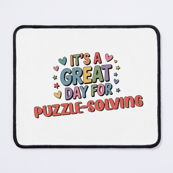 Item preview, It's a Great Day for Puzzle-solving - Funny Puzzle-solving Lover designed and sold by Watsonarts.