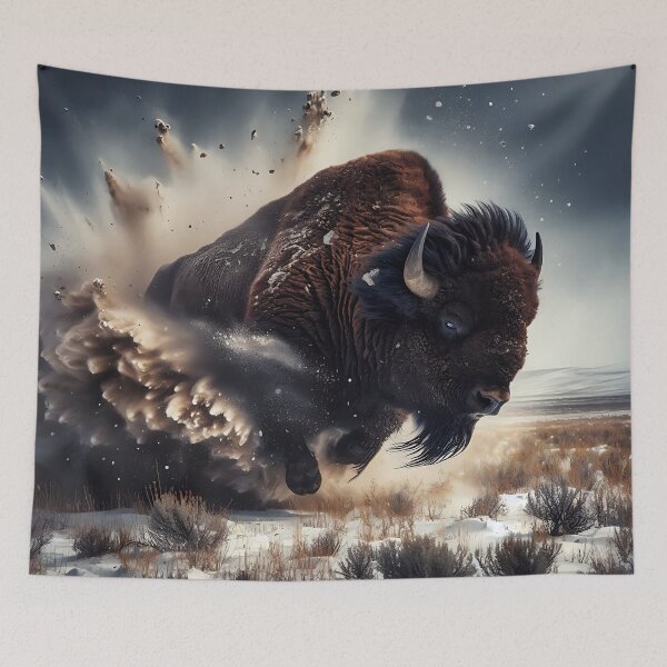 Item preview, Bison Art #14 | Buffalo Bison Lovers designed and sold by ksgraphics222.