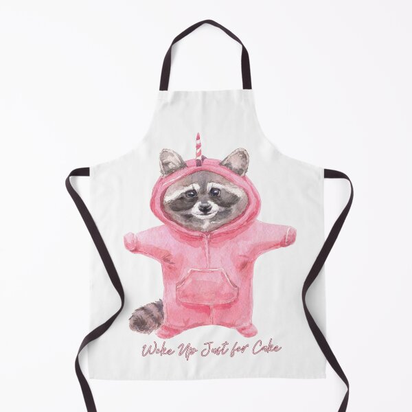 Item preview, Woke Up Just for Cake – Sleepy Raccoon Birthday Vibes designed and sold by Zezeshop1.
