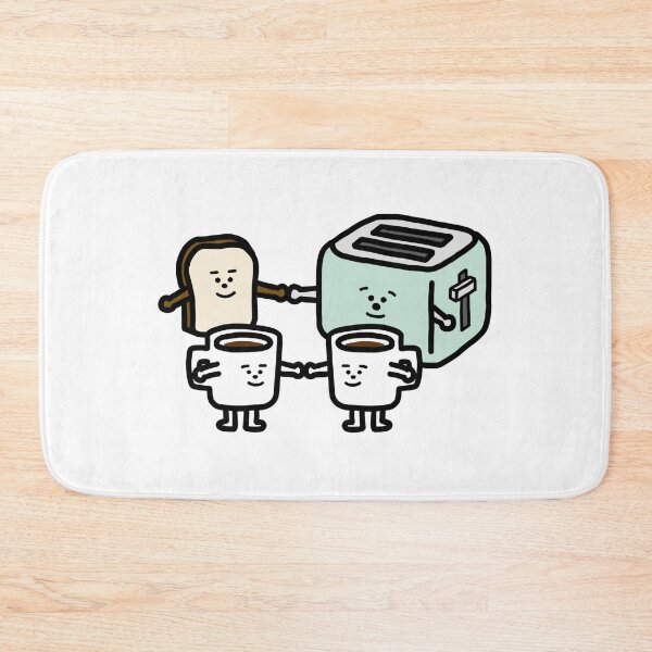 Item preview, bread guy, toaster guy and cup guys designed and sold by superbaechoo.