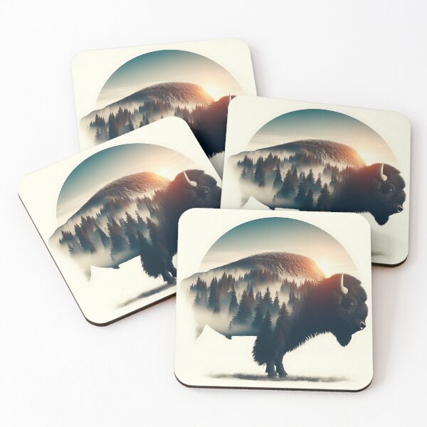 Item preview, Bison Art #15 | Buffalo Bison Lovers designed and sold by ksgraphics222.