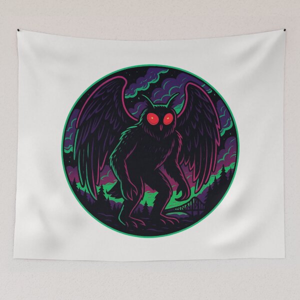 Item preview, Cool Mothman Art designed and sold by Planetporridge.