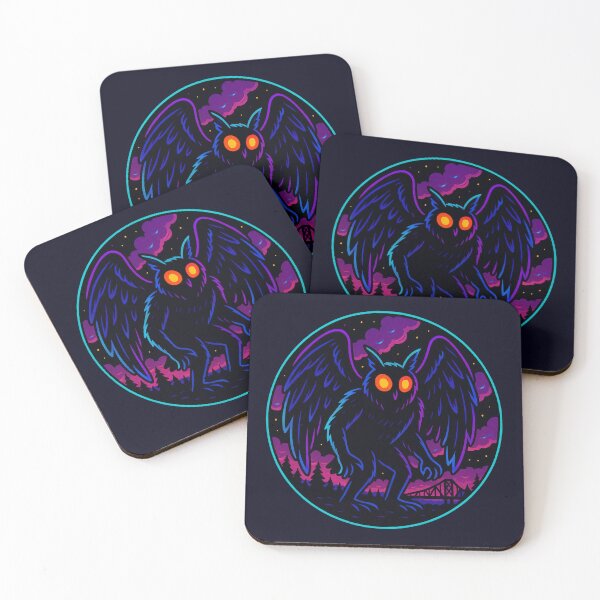 Item preview, Colorful Mothman Art designed and sold by Planetporridge.