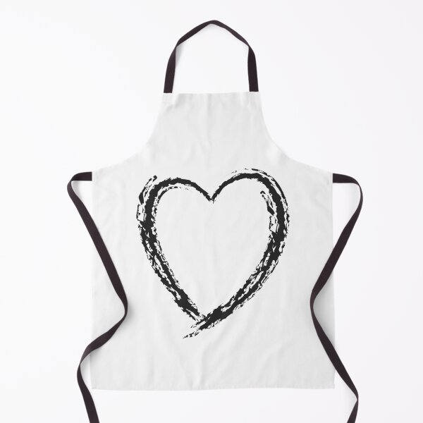 Item preview, Hand Drawn Grunge Heart Illustration Black Brushstroke Vector Symbol of Love and Emotion designed and sold by AtonuHaque.