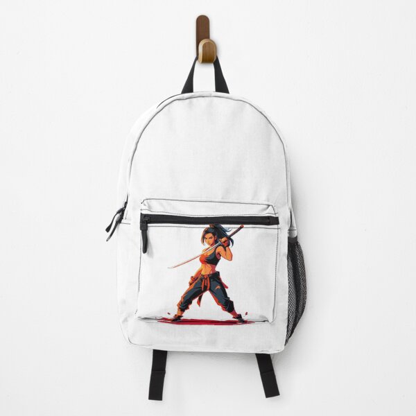 Item preview, ninja girl with katana designed and sold by HolaJosephina.