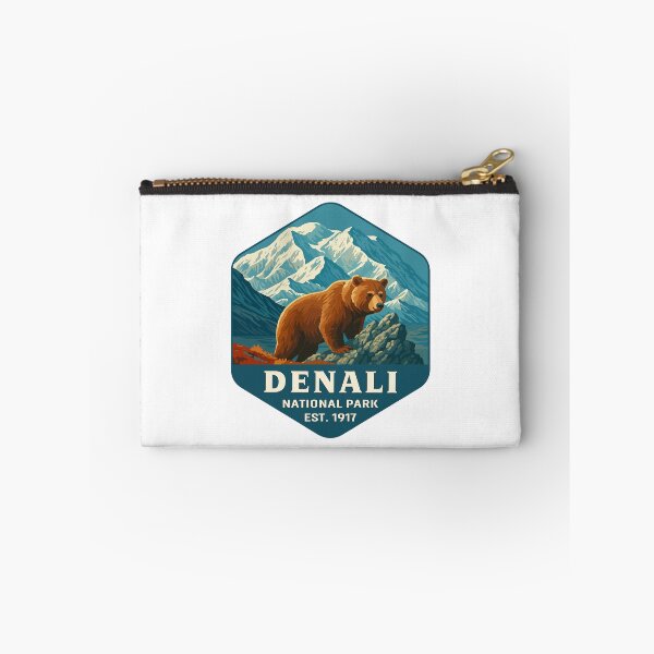 Item preview, Denali National Park Retro Mountain Wilderness Sticker designed and sold by Ismeal Von.