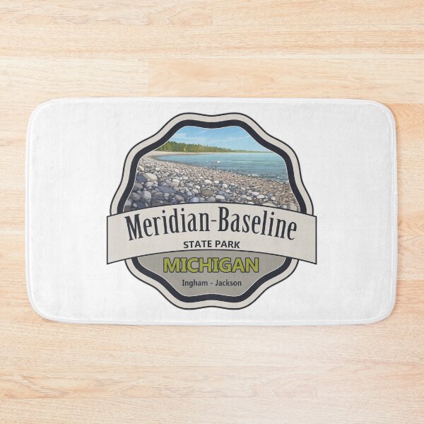 Item preview, Meridian-Baseline State Park, Ingham - Jackson, Michigan designed and sold by Wanderful-roads.