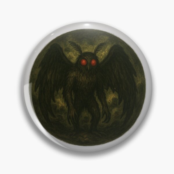 Item preview, Mothman Cryptid Art designed and sold by Planetporridge.