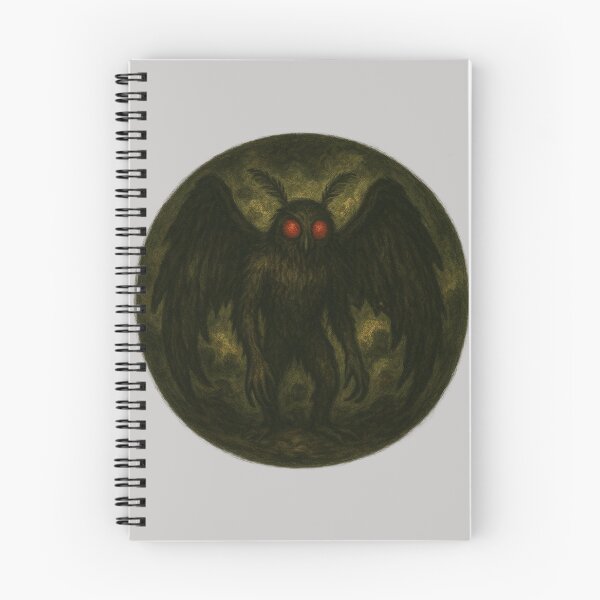 Item preview, Mothman Cryptid Art designed and sold by Planetporridge.