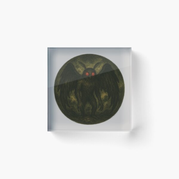 Item preview, Mothman Cryptid Art designed and sold by Planetporridge.